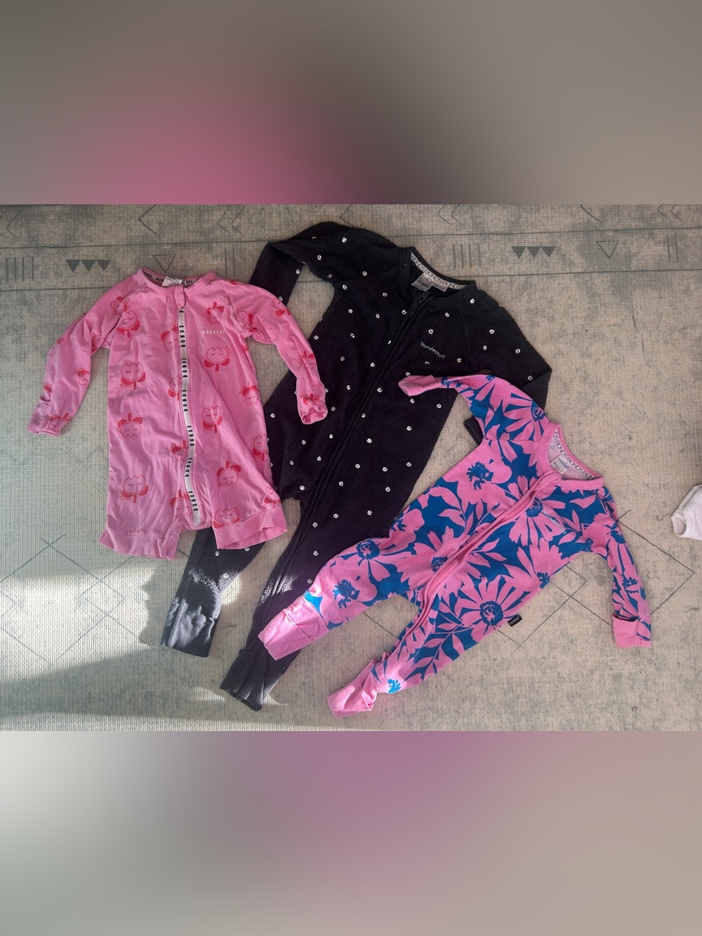 Bonds wondersuits 2 x 12-18 months and 1 x 3-6 months